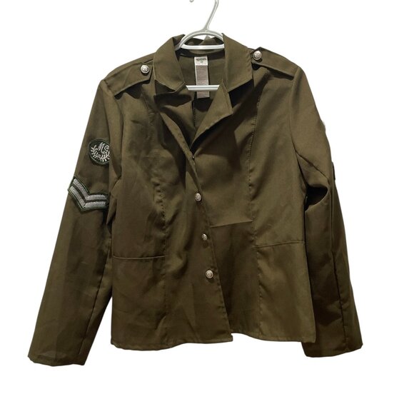 Girls WW-2 Army Girl, Funshack, L, Green, Preloved in Excellent Condition - Picture 2 of 7